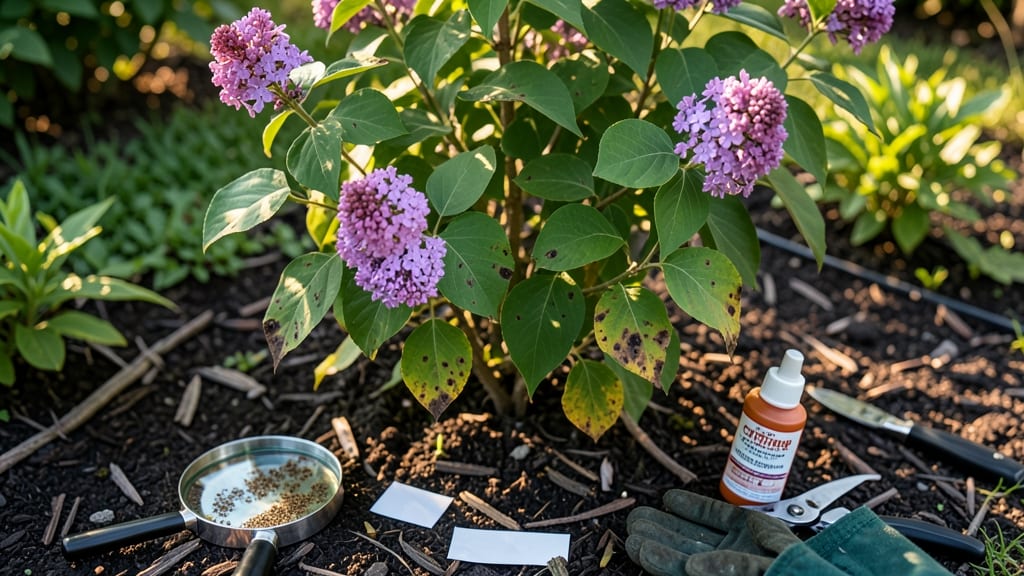 Lilac Leaf Spot: Fungal Fix With Organic Sprays and Pruning