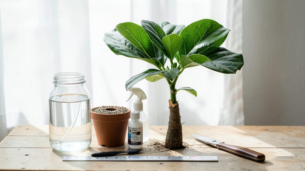 Propagate Fiddle Leaf Fig in Water or Soil: Root Growth Secrets for Thriving New Plants