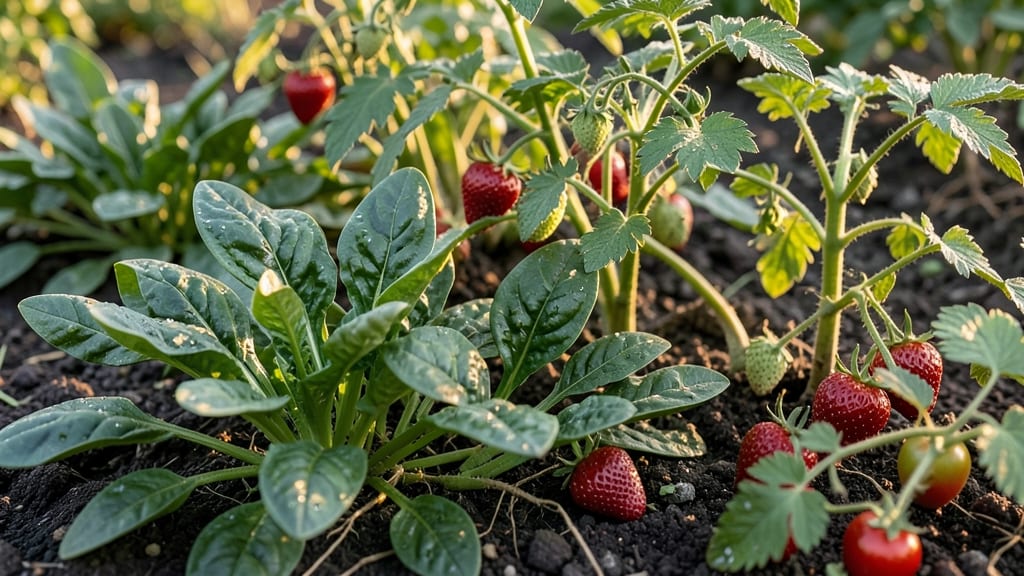 Spinach for Pest-Resistant Beds