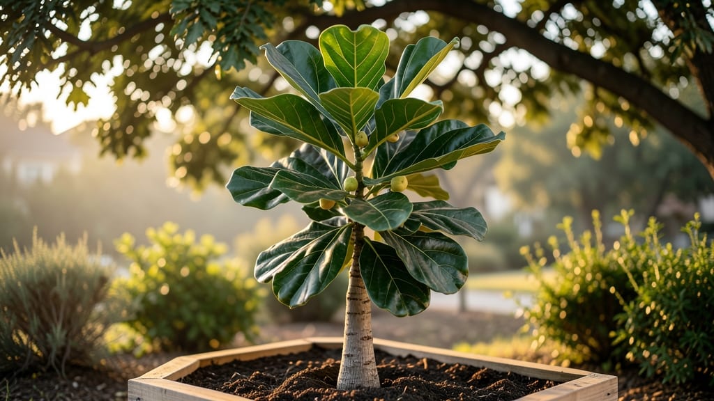 Fiddle Leaf Fig Outdoor Plant: Thriving Year-Round With Minimal Care