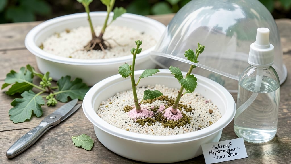 Oakleaf Hydrangea Cuttings: Root-Bound Success in 3 Simple Steps