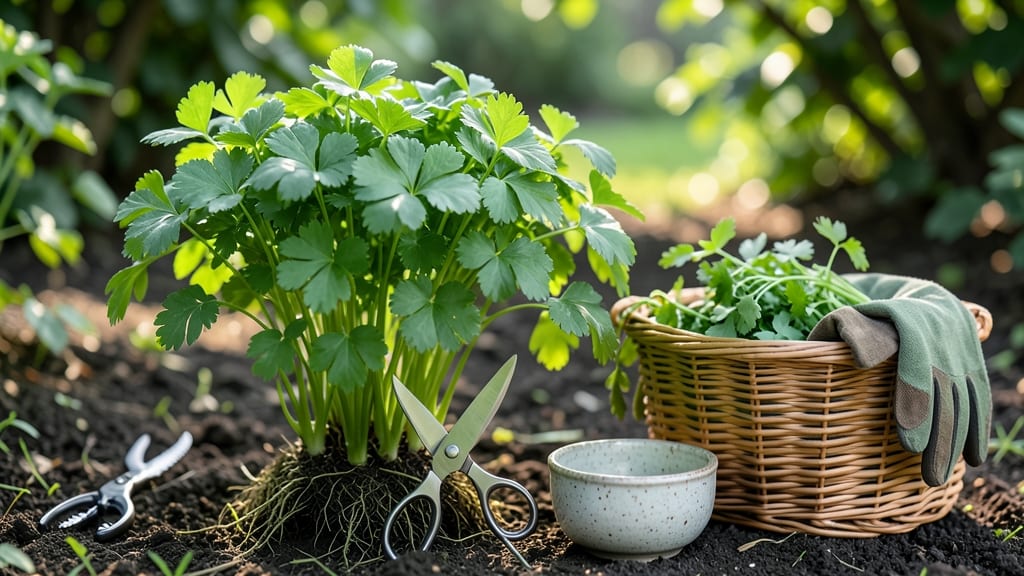 How to Harvest Flat Leaf Parsley: Best Time and Tools for Maximum Flavor