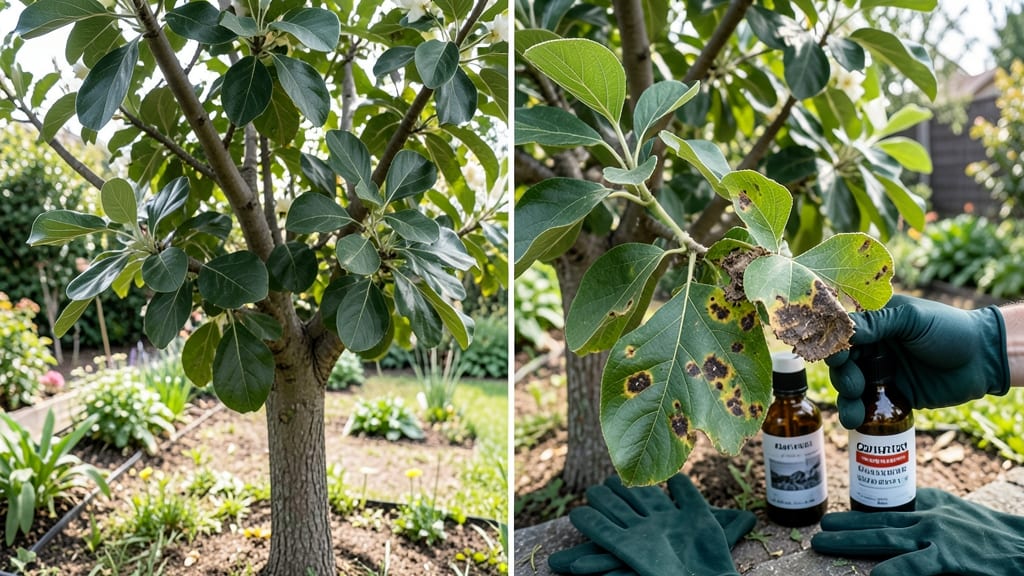 Quince Leaf Blight Diseases: Fungicide-Free Rescue in 7 Days