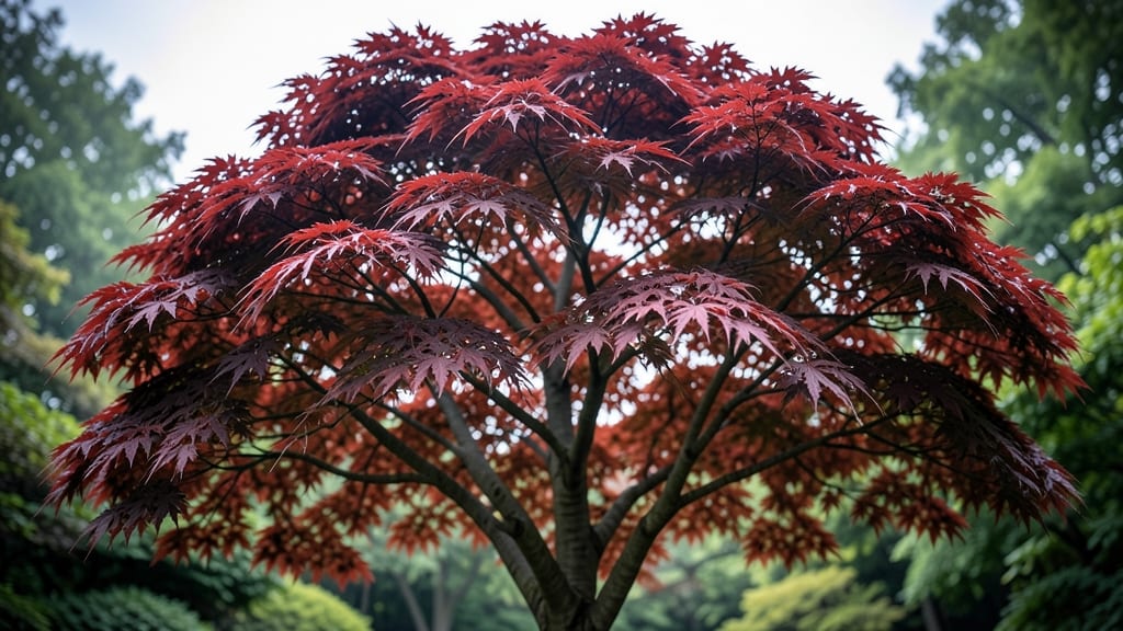 Bloodgood Japanese Maple for Classic Red Leaves