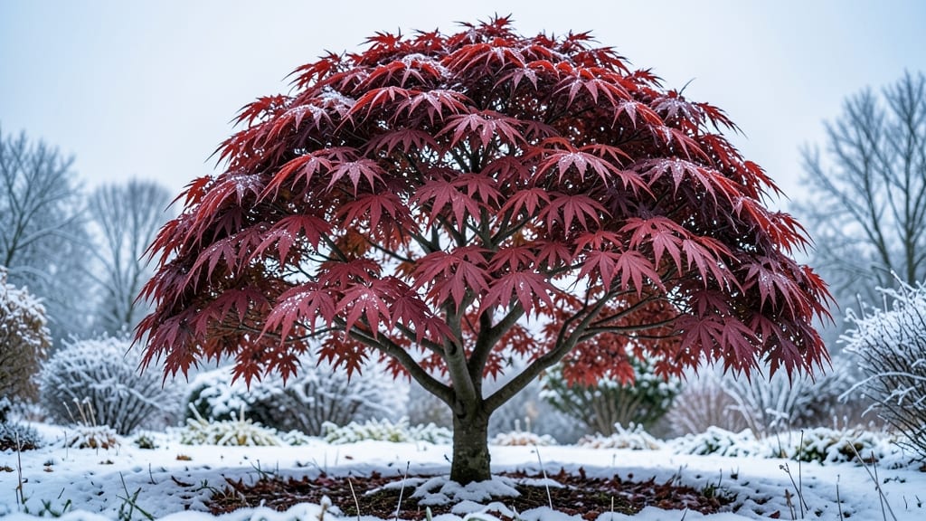 Dwarf Japanese Maple 'Bloodgood'