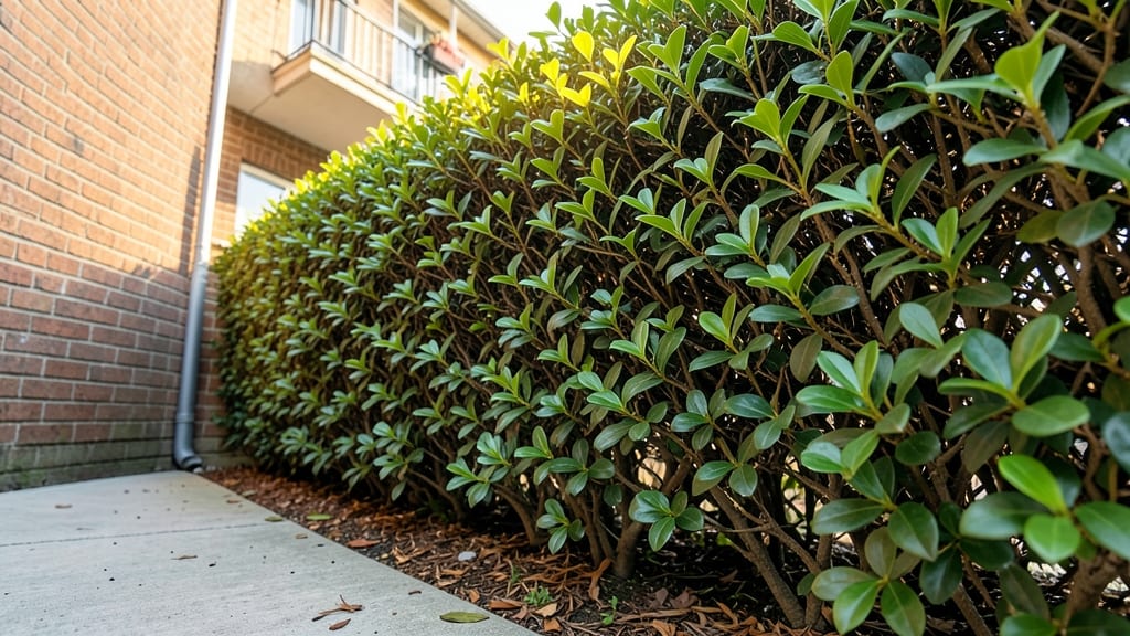 Privet Hedge for Dense, Fast-Foliage Growth