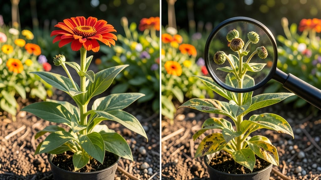 Zinnia Leaf Curl: Copper Spray Cure for Spotless Foliage