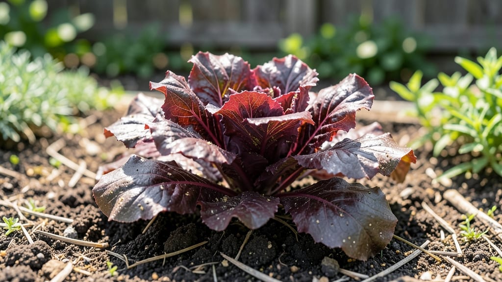 Red Leaf Lettuce Plant: Bold Color Harvest in 60 Days