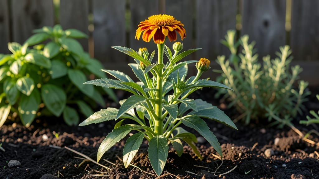 African Marigold Leaf: Pest-Repelling Powerhouse for Gardens