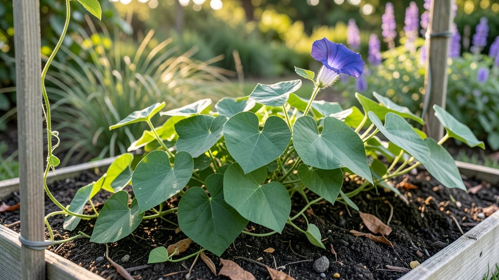 Entire Leaf Morning Glory: Vibrant Climbing Beauty for Fast Garden Drama