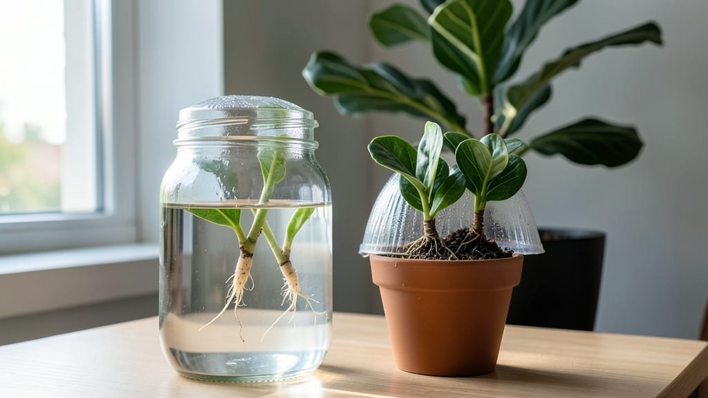 Propagated Fiddle Leaf Fig: Flourish in Any Light With This Foolproof Method