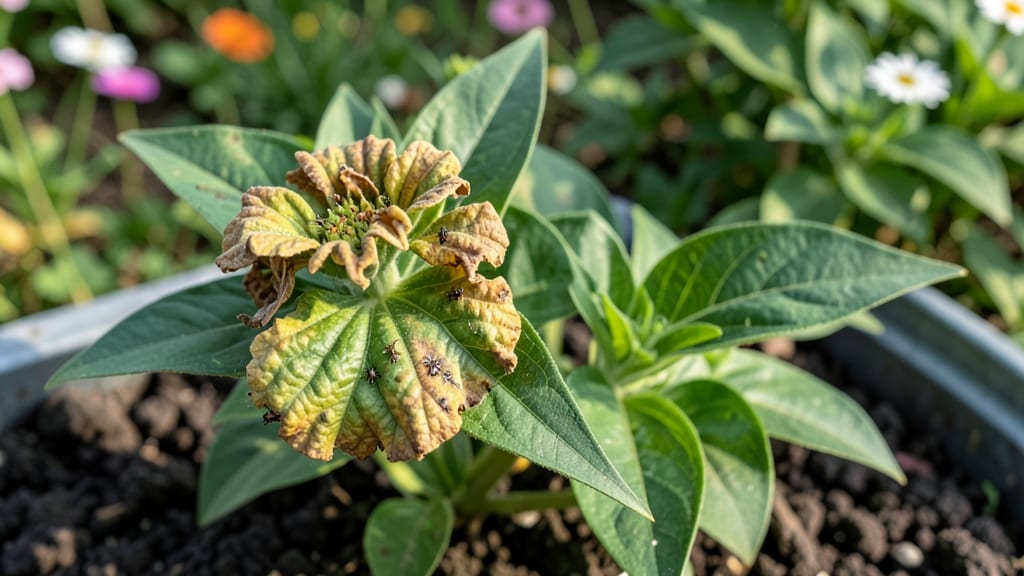 Zinnia Leaf Curl Virus: Diagnose and Cure Crispy Edges Fast