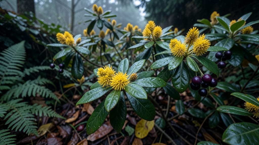 Leatherleaf Mahonia for Year-Round Interest