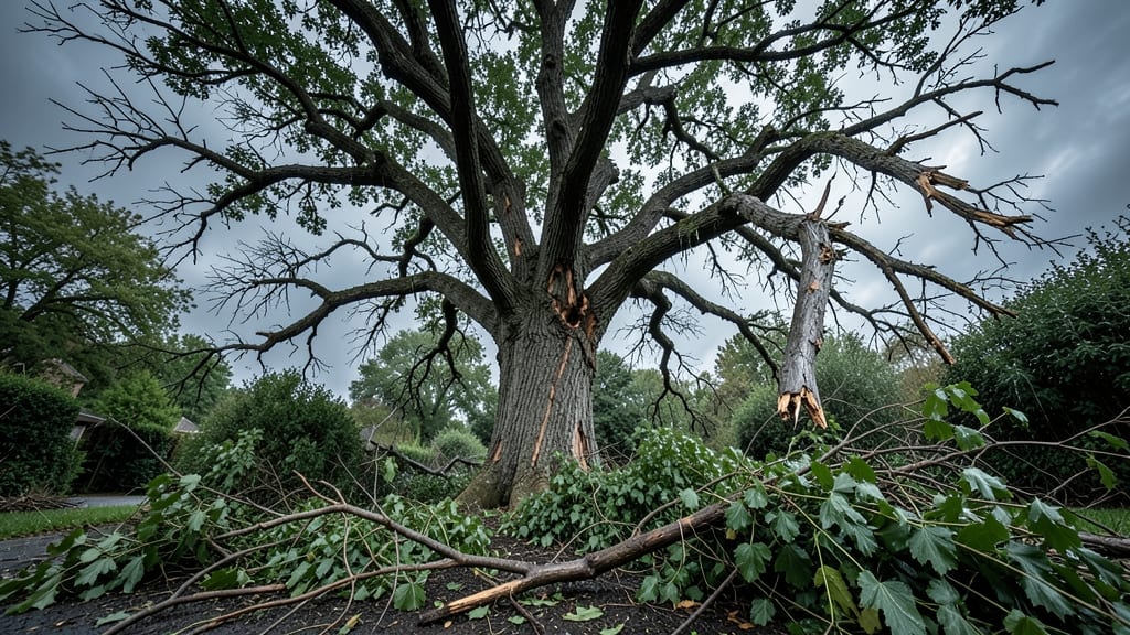 Storm Damage Repair Pruning