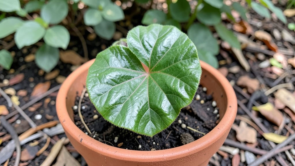 Three-Leaf Begonia (Begonia semperflorens)
