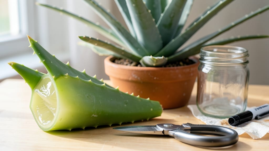 How to Store Fresh Aloe Leaf: Cool, Dark Place for Up to 2 Weeks
