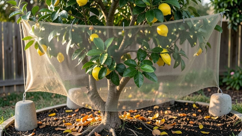 Leaf Catch Netting: Pest-Proof Garden Shield for Year-Round Protection