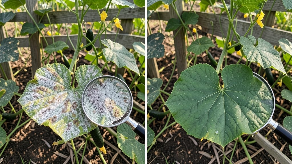 Cucumber Plant Leaf Diseases: Identify and Cure Common Fungal and Viral Threats