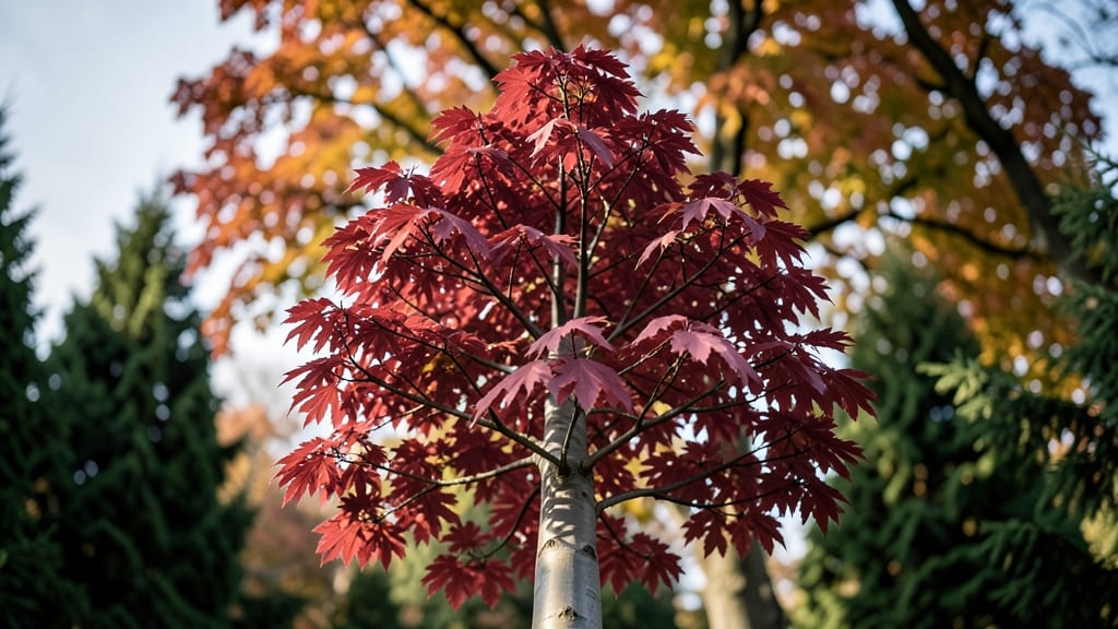 Red Baron Pyramidal European Beech for Architectural Drama