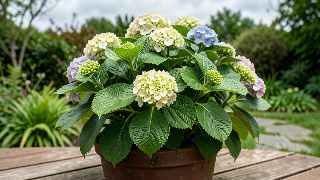 Hydrangea Leaf Node: Spot and Treat Fungal Blight Before It Spreads