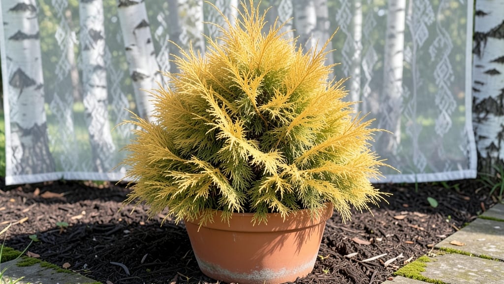 Golden Mop Threadleaf False Cypress: Year-Round Privacy Screen With Minimal Pruning
