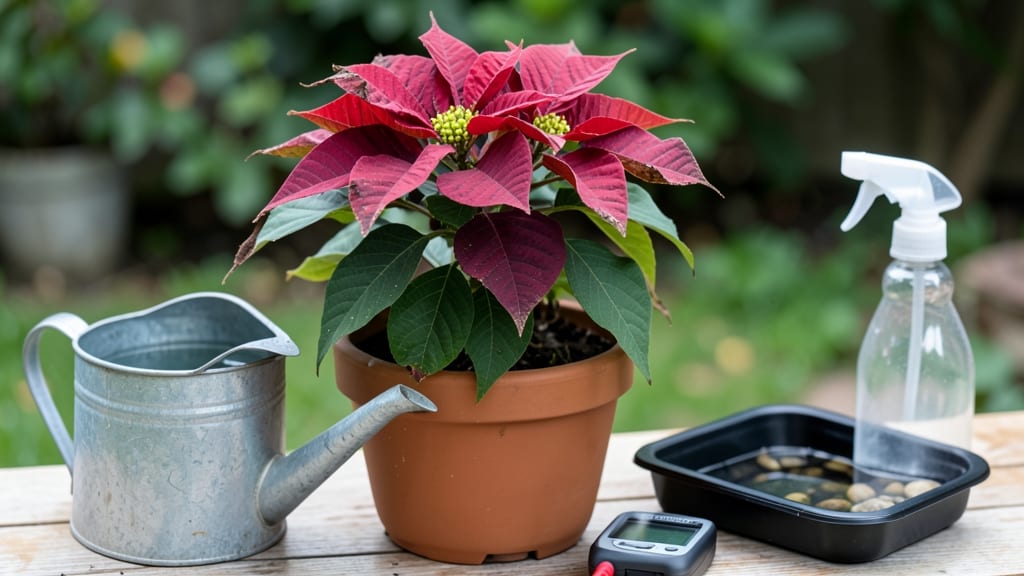 Poinsettia Brown Leaf Tips: Revive Your Holiday Plant in Minutes