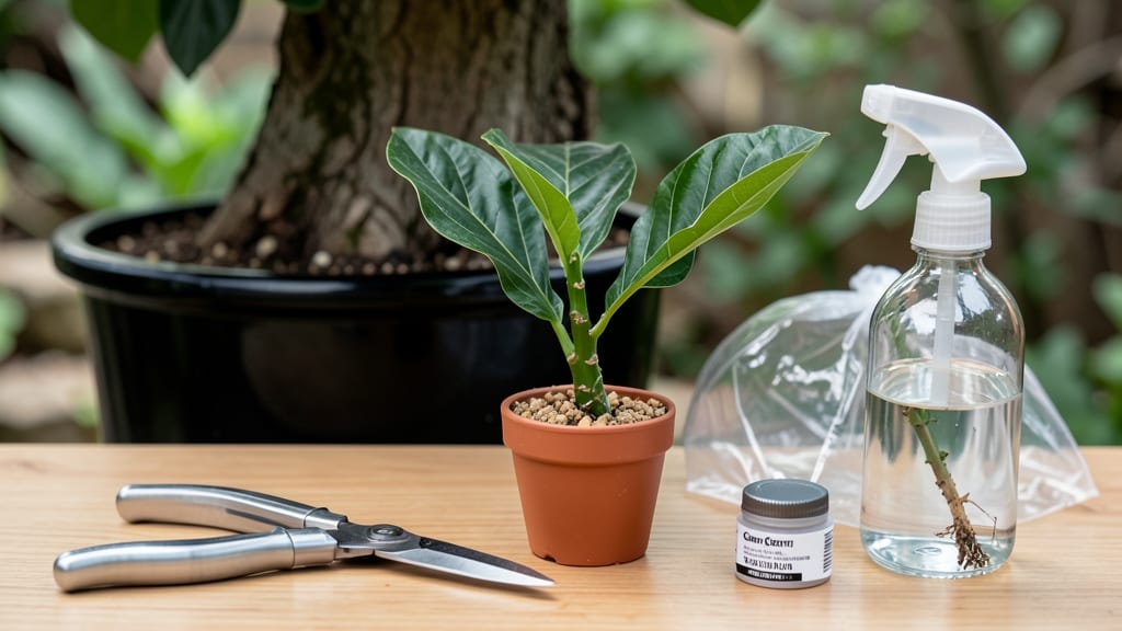 Where to Cut a Fiddle Leaf Fig to Propagate: Stem Node Secrets for Root Growth