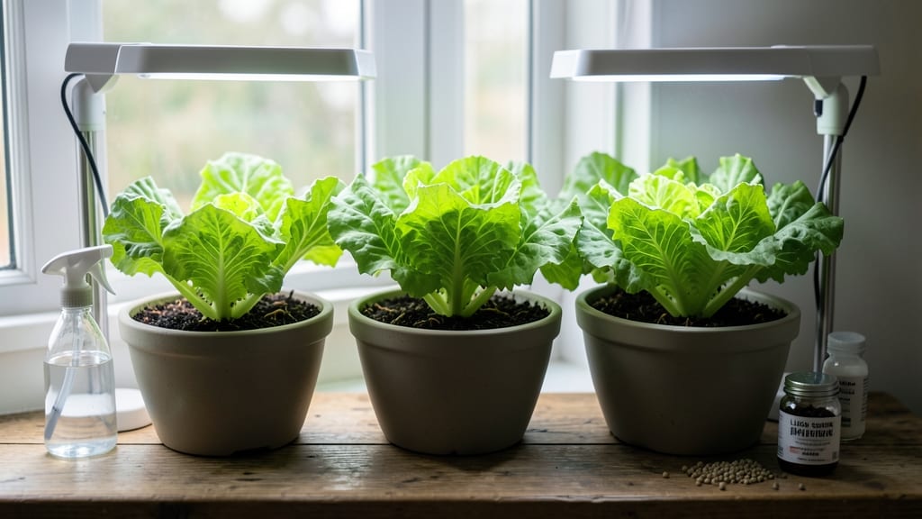 Growing Leafy Greens Indoors: Sunlight Hack for Lush Harvests in 3 Weeks