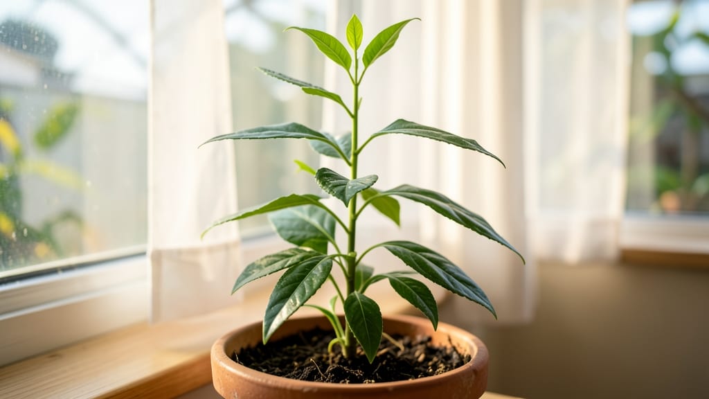 Pinching New Growth for Compact Shape