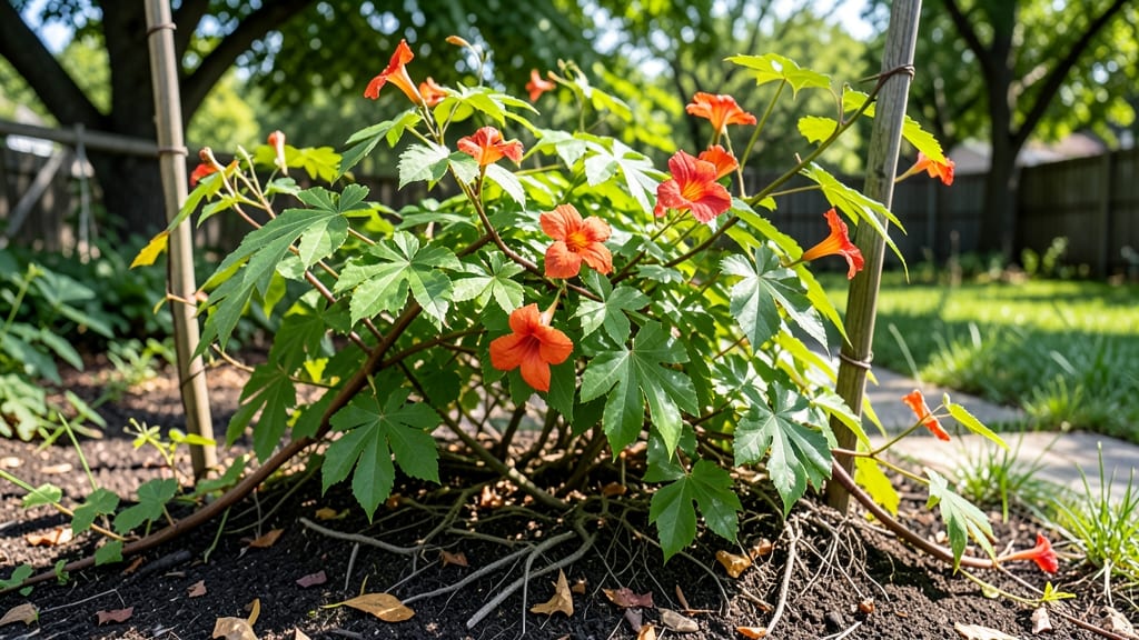 5 Lobed Leaf Vine: Tropical Canopy With Minimal Care Needs