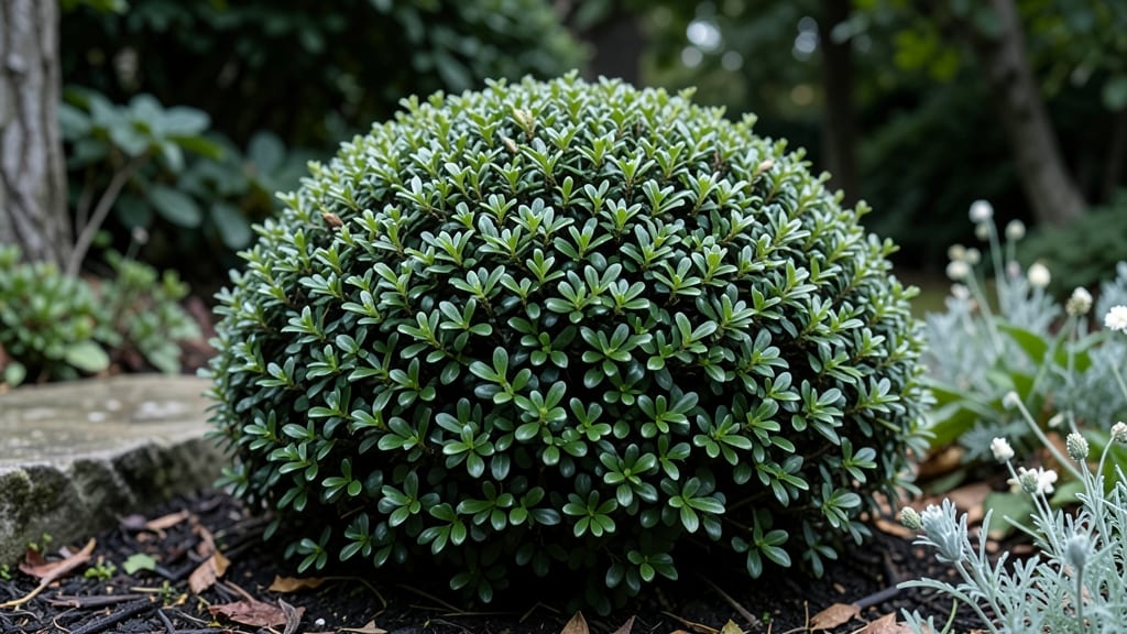 Dwarf Boxwood with Tight, Formal Growth