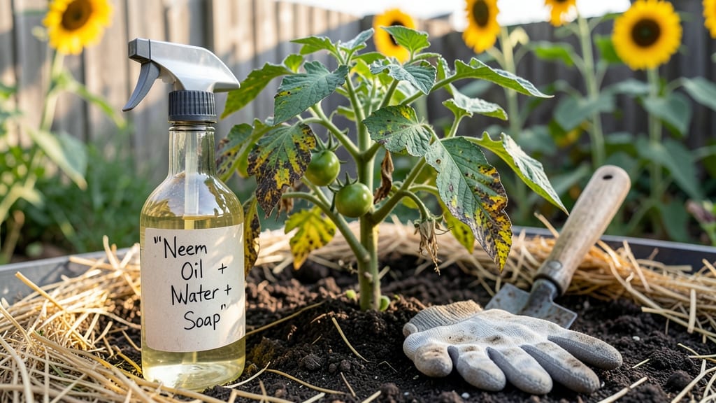 Neem Oil for Leaf Spot: Organic Fungicide That Stops Spots in 24 Hours