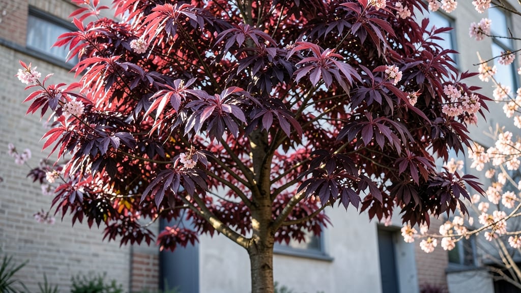 Purple Leaf Plum Tree for Spring Color