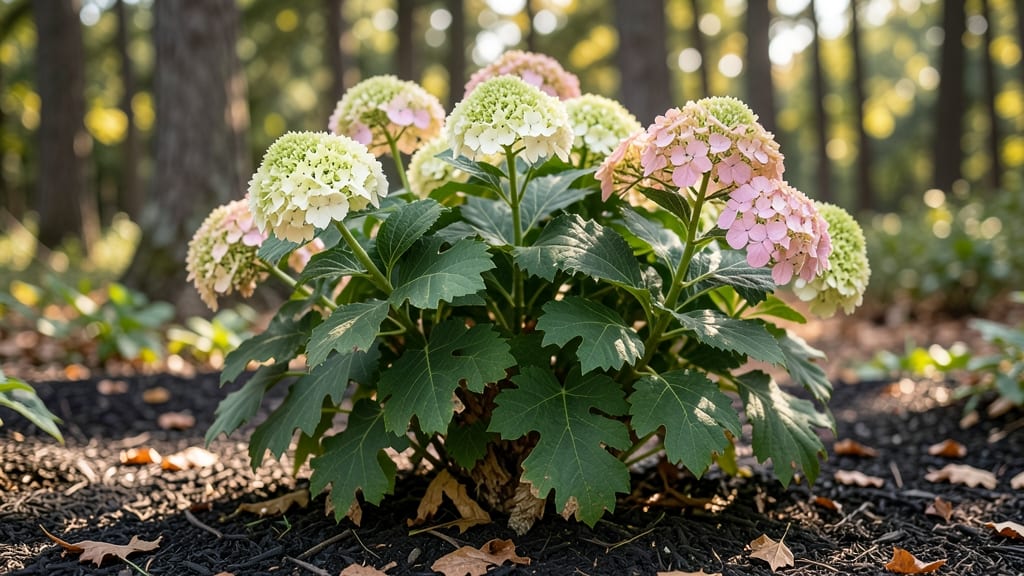 Oakleaf Hydrangea Pictures: Year-Round Foliage Drama With Textured Leaves