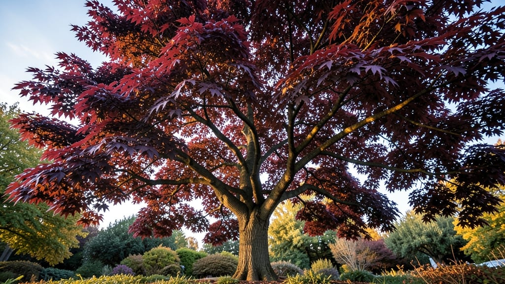 10 Ornamental Red Leaf Trees: Year-Round Foliage Stars for Bold Landscapes