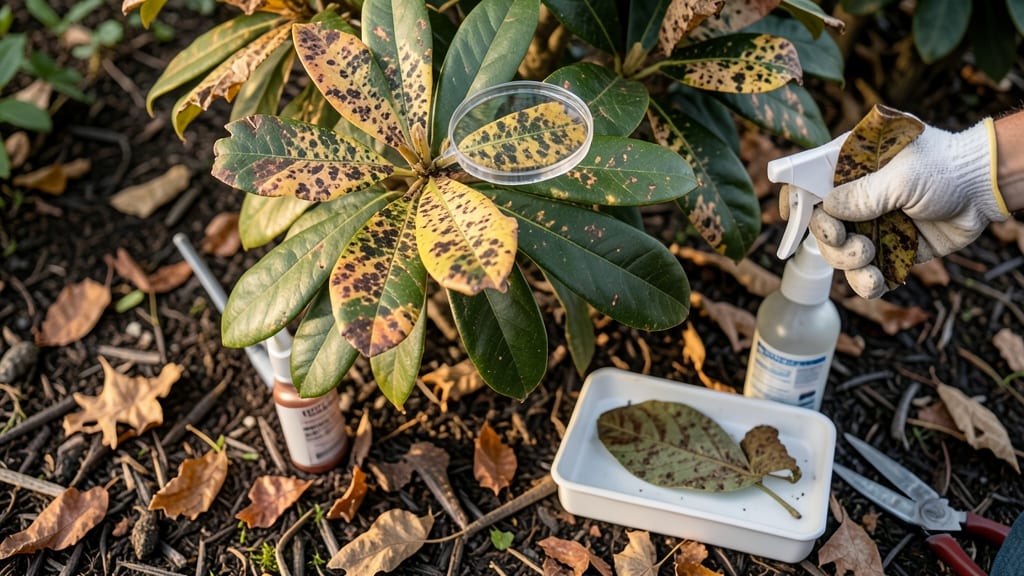 Rhododendron Leaf Spot: Organic Spray Fix in 3 Simple Steps