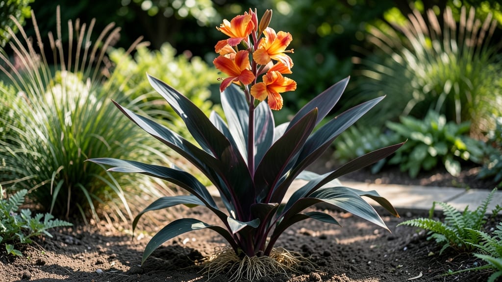 Dark Leaf Canna Lily: Bold Foliage That Thrives in Shade and Humidity