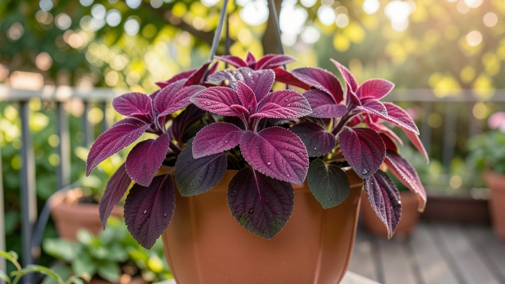 Purple Leaf Coleus for Container Gardens
