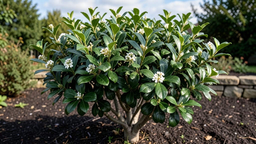 Ligustrum Wavy Leaf Shrub: Frost-Resistant Privacy Screen for Year-Round Lushness