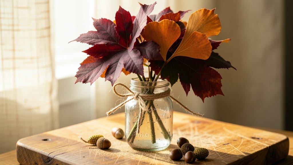 Fall Leaf Bouquet: Seasonal Arrangement That Lasts Months Without Water