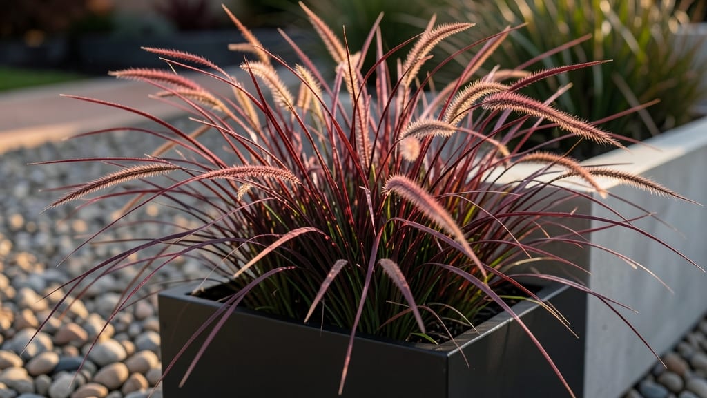 Dwarf Fountain Grass Pennisetum Alopecuroides Little Bunny