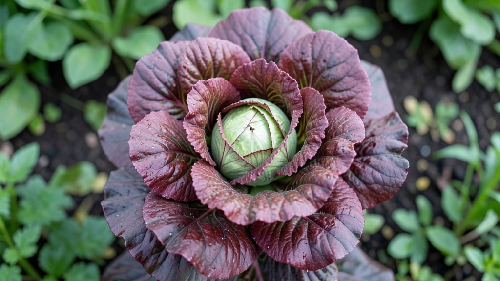 Fordhook Giant Red Lettuce