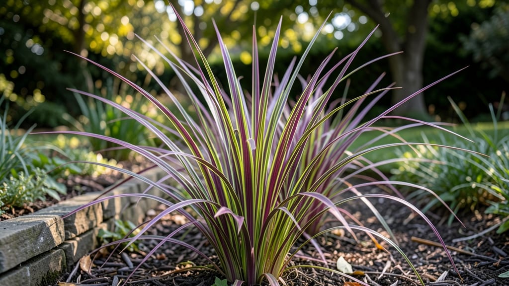 Heavenly Bamboo Purple Stripe Grass