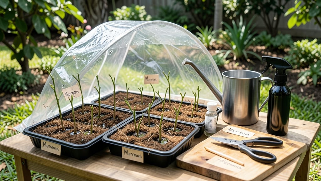 Curry Leaf Tree Propagation: Layering Success for Fast Root Growth