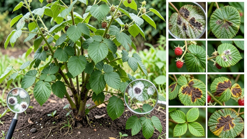 Raspberry Leaf Diseases Pictures: Visual Guide to Spotting Blight, Rust, and Mildew Early