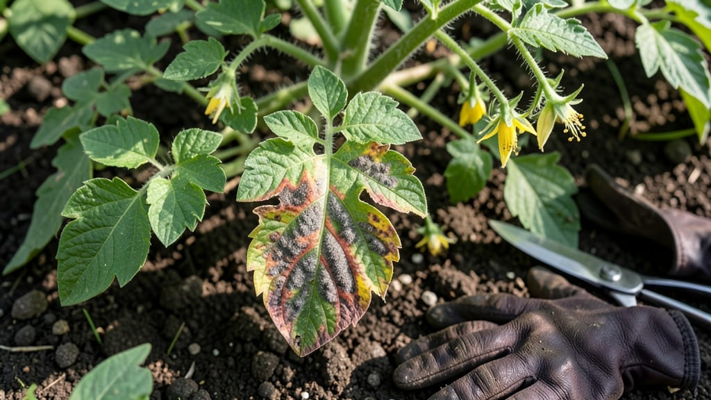 Gray Leaf Spot on Tomato Leaves: Copper Spray Cure That Stops Fungal Spread Fast