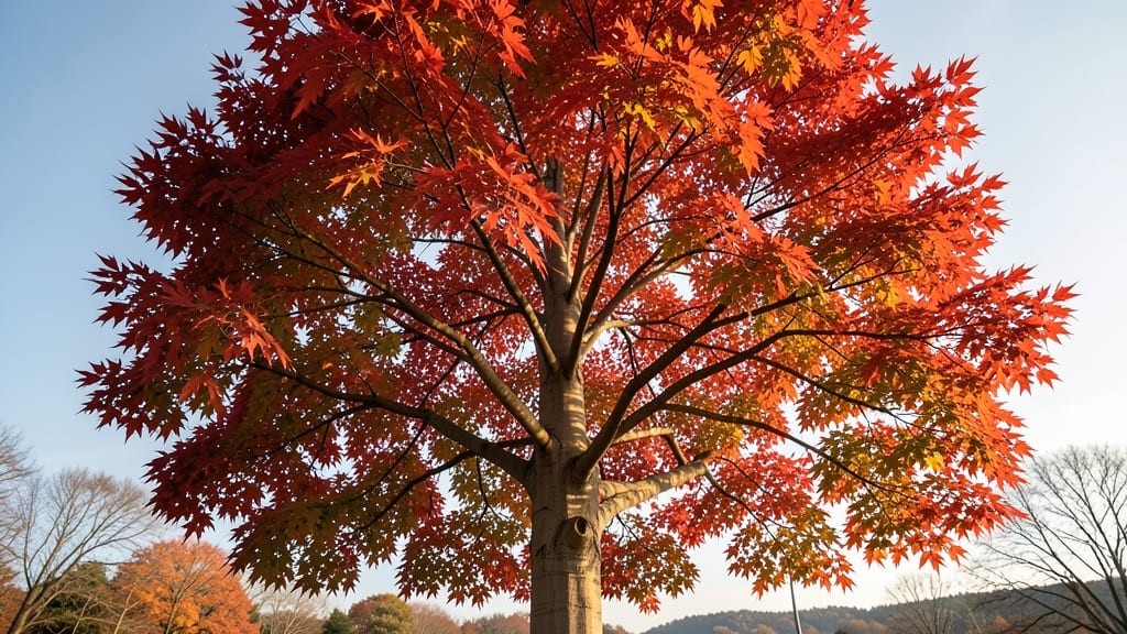 10 Deep Red Leaf Trees: Stunning Foliage for Year-Round Garden Drama