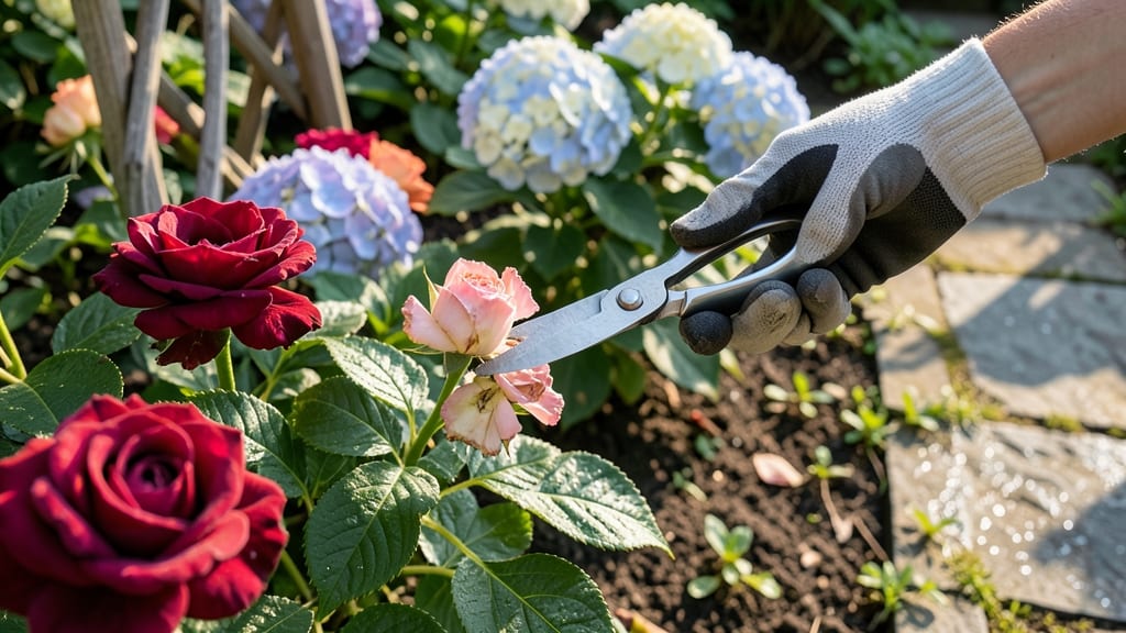 Deadheading Annuals and Perennial Shrubs