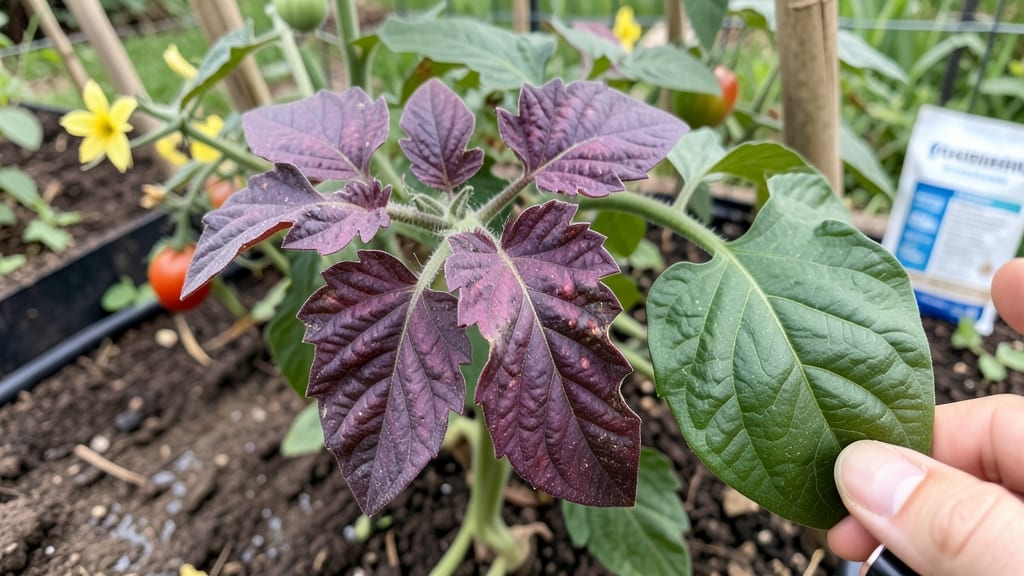 Tomato Purple Leaf Disorder: Quick Fix for Vibrant, Healthy Plants