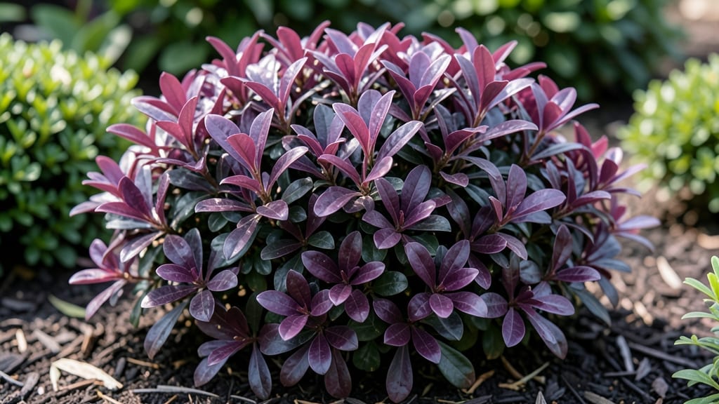 Purple Leaf Boxwood Shrubs